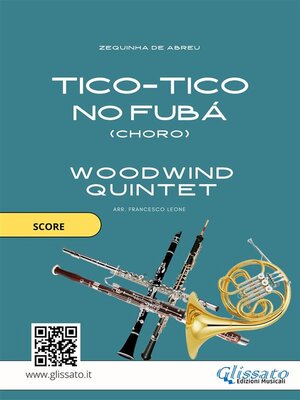 cover image of Tico Tico--Woodwind Quintet SCORE